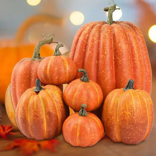 Artificial Pumpkins Halloween & Thanksgiving