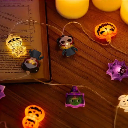 Halloween Character LED Garland