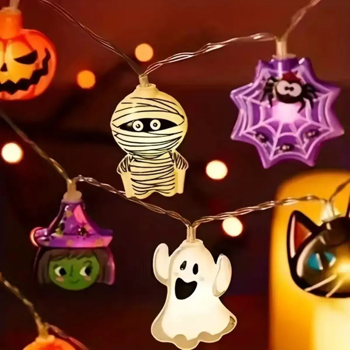 Halloween Character LED Garland