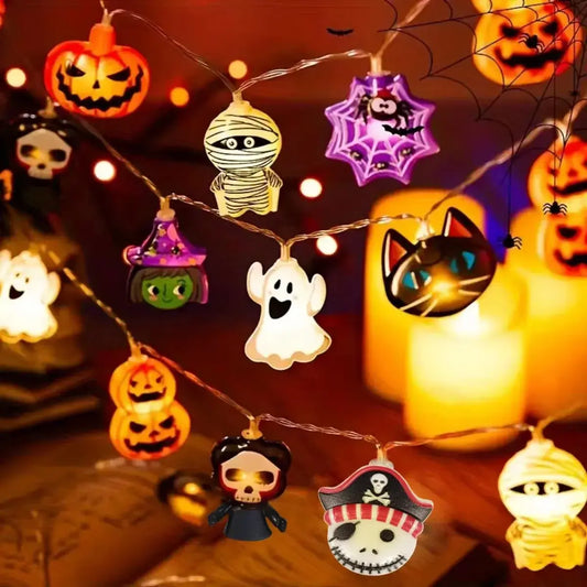 Halloween Character LED Garland
