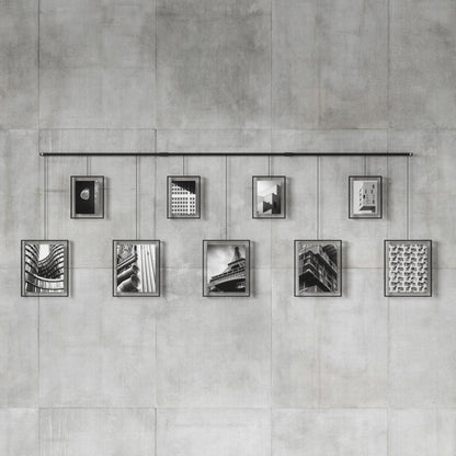 Exhibit Wall Picture Frames, Set of 9