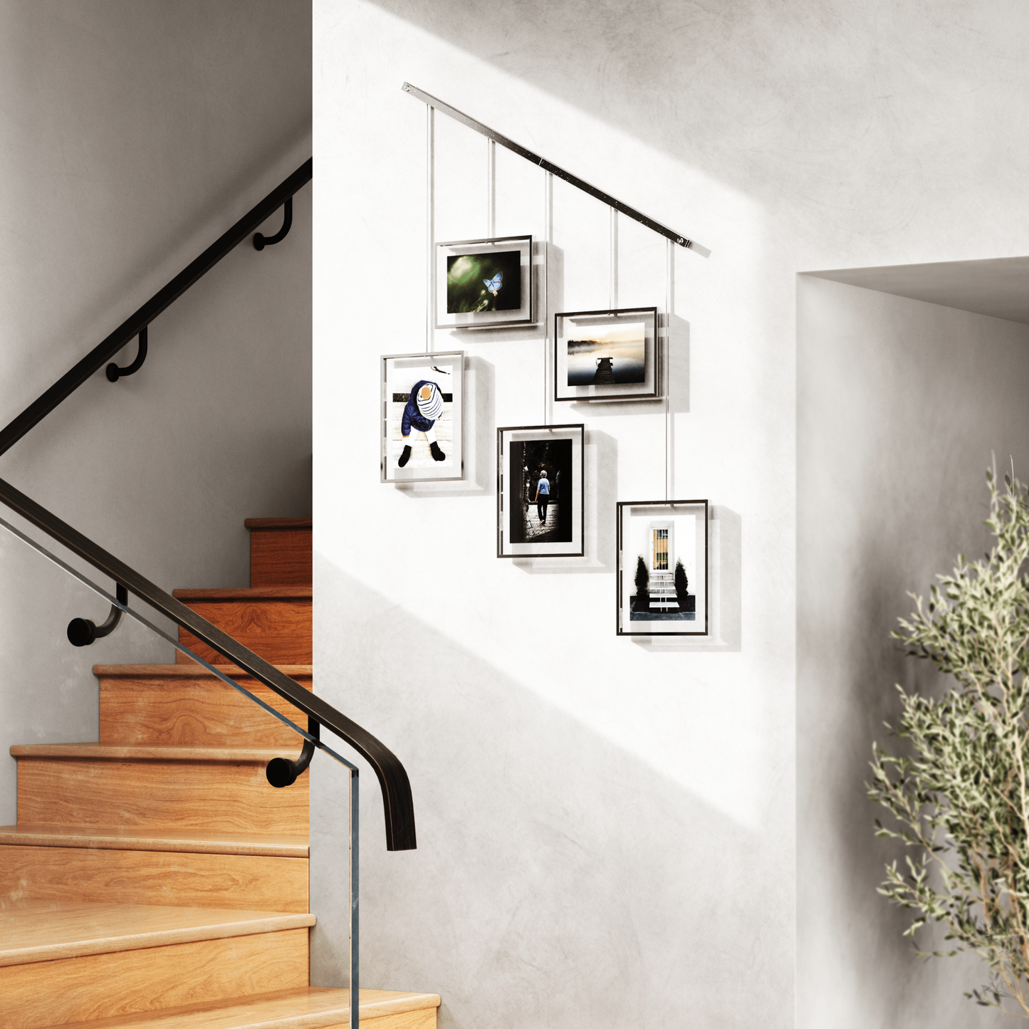 Exhibit Wall Picture Frames, Set of 5